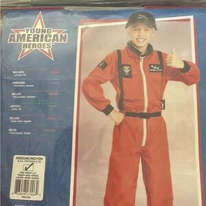 Orange astronaut Costume